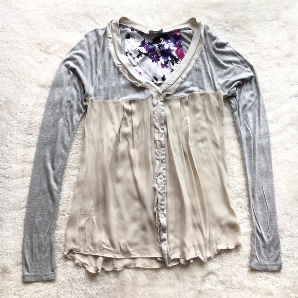 Anthropologie Tops - Anthropologie Dolan Long Sleeve Button Down